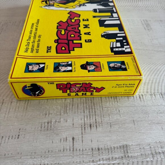 Vintage 1990 University Games The Dick Tracy Game - Picture 8 of 11